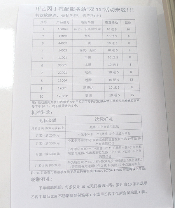 多措并举 甲乙丙丁厚街汽配服务站实现多点突破! 多措并举 甲乙丙丁厚街汽配服务站实现多点突破!